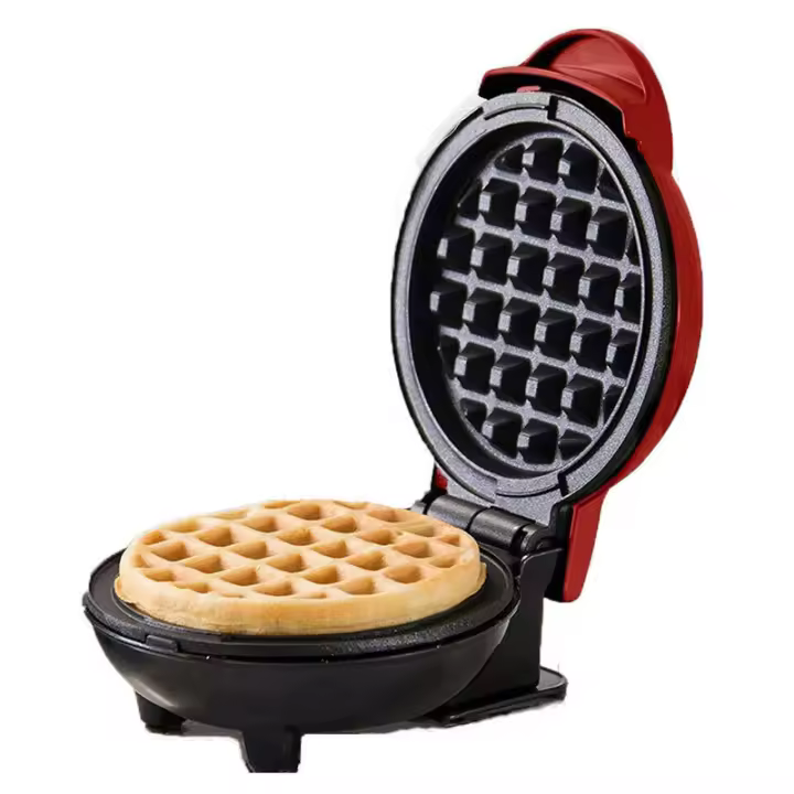 Máquina De Eggette Mini Molde Para Waffles Desayuno Panqueques Electrónica Non-Stick Superficie De Cocina Potencia 250w - 1