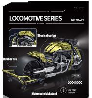Bloques De Construcción DIY Harleyed Motorcycle 2427pcs Escala 1:5 Supercar De Deporte Para Niños Juguetes De Bloques De Motorbike - details 1