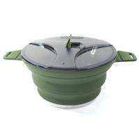 Cacerola De Silicona Plegable 2.5L Para Camping Tetera Portátil Para Café Y Té Pot Para Hervir Agua Mini Para Picnic Al Aire Libre - details 24
