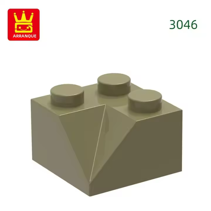 Bloques De Construcción Compatible Con Bloques De Canto Concavo 3046 Wange 70Pcs Set De Juguetes Para Niños Caja Regalo - 1