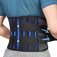 Cinturón De Soporte Lumbar Ajustable Doble Tiraje Ortopédico Corset De Espalda Alivio Del Dolor De Espalda Torsión Del Abdomen Material ABS & TPR - details 1