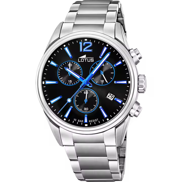 Reloj LOTUS Hombre Chrono 18690/6  - Acero resistente al agua - 1