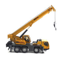 Camión Grúa De Metal HUINA 1:50 Modelo De Vehículo De Construcción Para Niños Juguete De Colección Para Boys Regalo - details 14