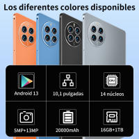 2025 nueva tableta original de 10,1 pulgadas 13 16GB RAM 1TB Lom 20000mAh 14 núcleo WPS GPS Bluetooth WiFi tableta teléfono - details 1
