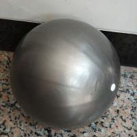 Bola De Yoga De 25cm Bola De Gimnasia De Fitness Plegable Antirrota Con Clip Transparente Y Engrosada Para Pilates - details 16