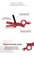 Cuchilla De Afeitar Profesional Para Barbador Con Corte Único Y Retro Estilo Clásico Fácil Reemplazo De Hojas Para Salón De Belleza Y Barbador - details 3