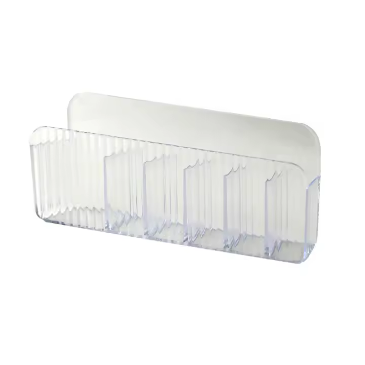 Cabinete De Espejo De Pared Con Compartimentos Estuche De Almacenamiento Sin Compartimentos Material Acrílico Para Artículos Domésticos - 1
