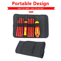 Juego De 10 Destornilladores Aislados Con Cabeza Interchangeable Plum Blossom Y Cerrada Material De Acero Cromo-vanadio - details 2