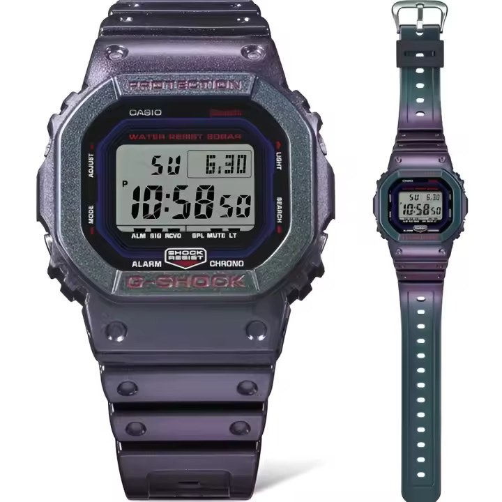 Casio G-SHOCK  DW-B5600AH-6JF JDM Smartphone Link 200M WR Hora Mundial Resistencia a los golpes - 1
