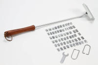 Hierro De Marca Para Barbacoa Con 55 Letras Herramienta De Cocina Para Carne Y Pescado Resistentes Al Calor Accesorios Para Barbacoa Y Asadores - details 5