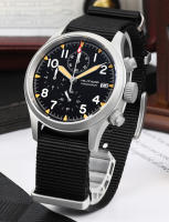 Reloj De Cuarzo Militado ML1868KF VK67 Movimiento De Cronógrafo Vidrio De Zafiro Luminoso 100m Impermeable 39mm Retro - details 15