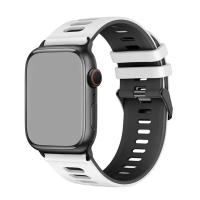 Correa De Reloj De Silicona Para Apple Watch Compatible Con Series 8 Se 9 7 6 5 4 3 Ultra2 Tamaños 44mm 40mm 49mm 45mm 41mm 38-42mm Color Variado - details 5