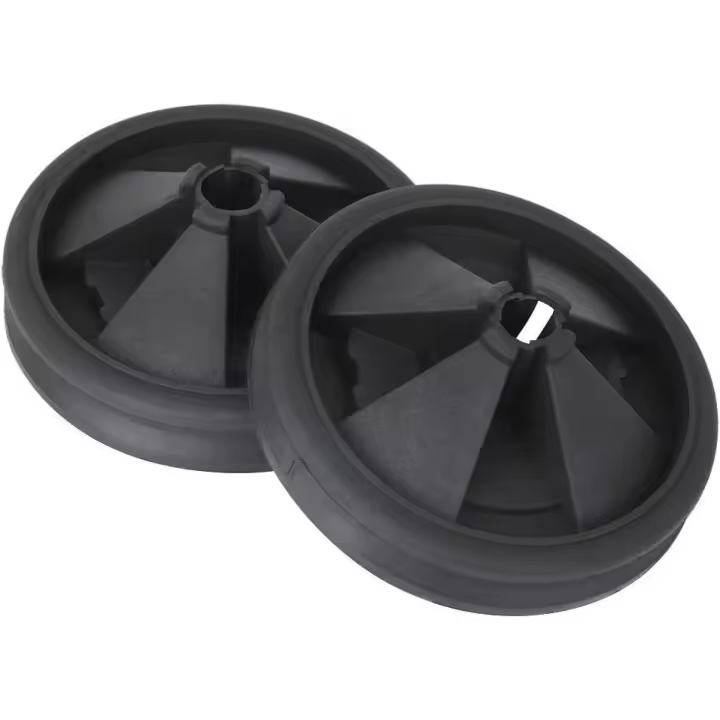 2 protectores de silicona para InSinkErator, diámetro exterior de 87 mm, bolsa para residuos de fregadero - 1