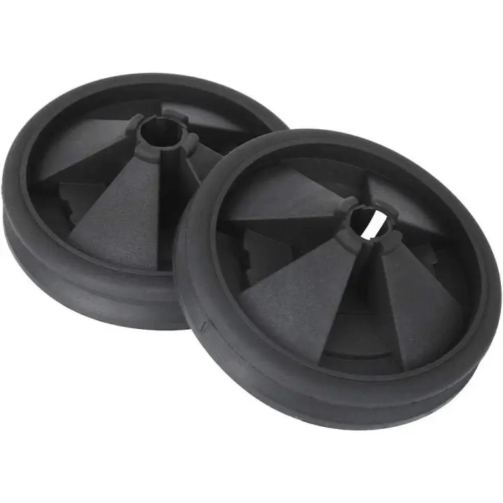 2 protectores de silicona para InSinkErator, diámetro exterior de 87 mm, bolsa para residuos de fregadero - 1