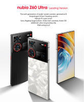 Nubia Z60 Ultra Leading Version 5G Smartphone 6.8" Pantalla Completa Tres Cámaras Principales 6000mAh 80w Carga Rápida IP68 Impermeable/A Prueba de Polvo - details 0