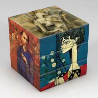 Cubo Mágico 3x3x3 Personalizado Con Patrón De Van Gogh Juguete Educativo Para Niños Regalos Creativos Y Desafiantes - details 5