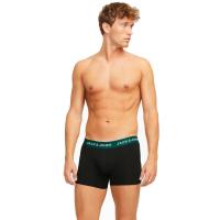 Pack 3 bóxers Jack & Jones, modelo Joe 12271554 negro con cinturilla elástica - details 2