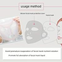 Máscara De Silicona 3D Para Cuidado Facial Reutilizable Herramienta De Firmeza Facial Máscara Fija Para Hidratación De La Piel - details 3