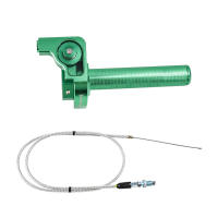 Juego De Palancas De Acelerador De 7/8'' Para Motocicleta Móvil Scooter Bicicleta 50cc 125cc 150cc Con Cable Acción Rápida Aluminio M10*1.5 - details 4