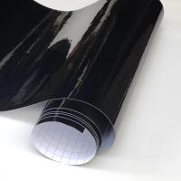 Pegatina De Vinilo Negra Brillante Para Coche Ultra Glossy Piano Adhesiva Auto Decal Compatibilidad Con Consolas Y Portátiles Tamaño Personalizable - details 0