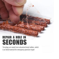 Kit De Reparación De Neumáticos Ciclismo Tubeless Con Plugues Y Herramienta De Inserción De Raspaduras De Goma Para Bicicletas De Carretera Y MTB - details 1