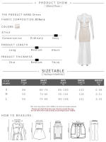 Vestido Elegante De Verano Para Mujer Con Encaje Y Volantes Doble Capa Espalda Descubierta Con Tirantes Slim Chic Para Fiestas - details 0