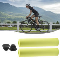 Par De Cubiertas Para Manillar De Bicicleta MTB De Espuma Suave De Silicona Resistentes Al Desgaste Y Absorción De Choques Para Ciclismo - details 15