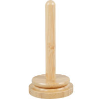 Soporte De Hilo De Madera Rotativo De Bambú Para Tejer Y Crochet Accesorio De Hilo Suave Dispensador De Bola De Hilo Para Tricotar Sin Interrupciones - details 6