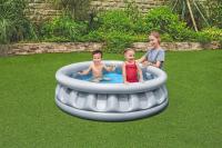 LILI HOME Piscina Autoportante Ø457 x 84 cm Y más medidas para elegir. es la opción perfecta para refrescarte y relajarte en los días calurosos, con el beneficio adicional de una depuradora integrada para mantener el agua limpia y cristalina. - details 7