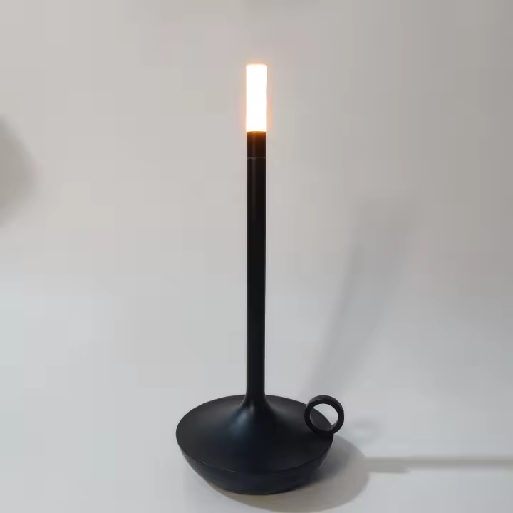 Lámpara De Mesa LED Recargable Por USB Con Interruptor Táctil Lámpara Decorativa Para El Hogar Luz De Ambiente Para Bar Lámpara Creativa Para La Cama - 1