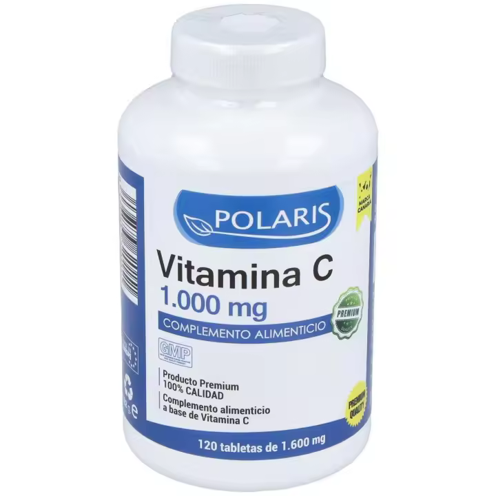 Vitamina C (1000 Mg) 120 Tabletas - 1