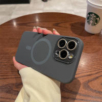 Funda De Silicona Líquida Magnética Para iPhone 13 12 14 15 pro Max Con Carga Inalámbrica Magsafe Y Protección De Cámara Lujo - details 11