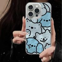 Funda Transparente De Silicona Para iPhone 14 13 15 16 Con Diseño De Gatos Y Perros Protección Completa Antichoque Antideslizante Resistente a Golpes Y Arañazos - details 1