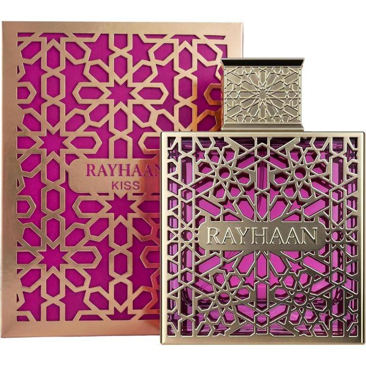 Rayhaan Kiss - Perfume femenino dulce y cremoso con notas de fresa, coco y vainilla, ideal para ocasiones especiales y… — oferta en Miravia