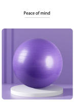 Bola De Yoga Para Ejercicio Y Equilibrio Bola Suiza De Estabilidad Soporta Hasta 200 Lbs Adecuada Para Oficina Hogar Gimnasio - details 0