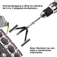 Hone Ajustable Para Cilindro De Motor De Coche 19-64/32-89/51-165mm Herramienta De Lijado Para Agujeros De Fricción Material De Acero Aluminio Y Piedra - details 3
