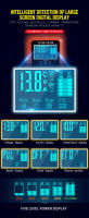 Cargador De Batería Para Coche 12V 24V Pulso Reparación Para Motocicleta Batería AGM Profunda GEL EFB Plomo-Acidez Digital LCD Display - details 7