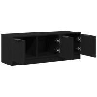 Mueble de TV vidaXL Negro Roble 102x35x36,5 cm Madera elaborada - details 3