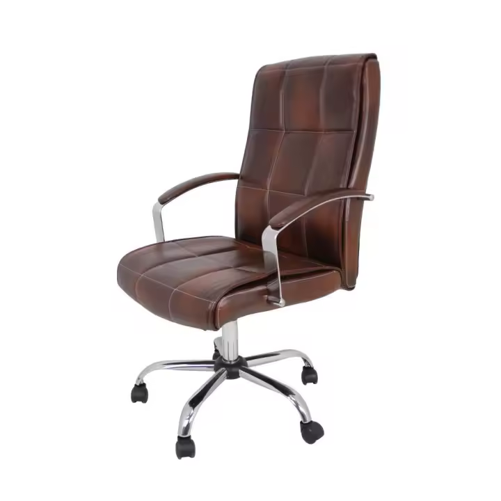 Furniture Style S.L. - Silla de Oficina Piel Sintética Belinda con Reposabrazos Acolchado - 1
