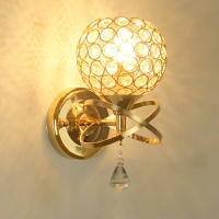 Lámpara De Pared Moderna De Cristal Sconce Iluminación Fija E27 Para Dormitorio Y Sala De Estar Estilo Retro Industrial Decoración De Lujo - details 1