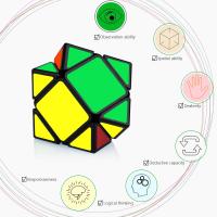 Rompecabezas Negro del Cubo Mágico de veltimdad, Giro diagonal para hacer, El Nuevo Mecanismo lo hace más elegant - details 3