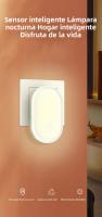 Lámpara De Noche LED Con Control De Inducción Energía Ahorradora Para Decoración De Hogar Y Dormitorio Enlace Con EU Plug - details 0