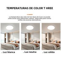 Luz Circular De Techo LED Ultrafina Moderna Para Dormitorio Y Sala De Estar 18W 24W 36W 48W Decoración Interior De Hogar Luz De Iluminación Doméstica - details 5