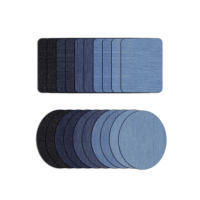 Parches De Tela Para Ropa Con Adhesivo Para Reparación De Rodillas Y Codos Adecuados Para Jeans Y Ropa De Jeans Tamaños Variados - details 1