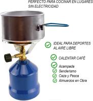 Hornillo de Camping Portátil y Compacto - Ideal para Excursiones y Aventuras al Aire Libre , con bombona de gas - details 3