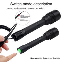 Linterna De Caza Profesional XRE Potente 500 Yardas Con Luz Blanca Roja Y Verde C11 Zoom Para Jabalíes Y Roedores Varmints Antorchas Portátiles Impermeables Con Fuente De Luz LED De Aleación De Aluminio - details 1