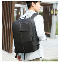 Mochila Mochila para computadora Impermeable Informal Mochila Escolar para Estudiantes Bolsa de Viaje de Gran Capacidad 45 * 31 * 18 cm Negro - details 2
