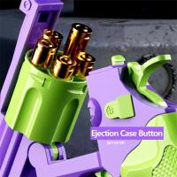 Pistola De Desert Automatica Con Ejection Continua De Cargador Vacío Revólver Juguete De Pistola Sin Batería Para Adolescentes Y Adultos - details 5