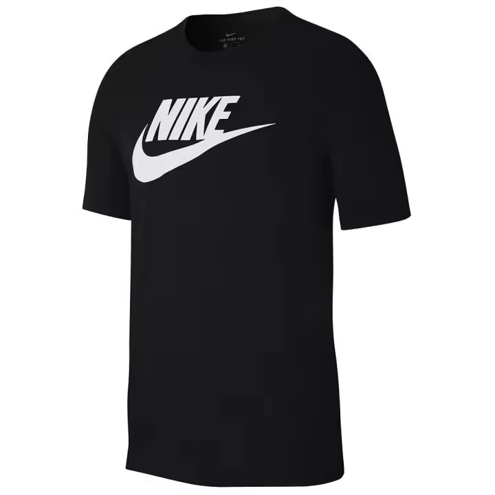 Camiseta NIKE M NSW TEE ICON FUTUA AR5004 010 Negro - 1