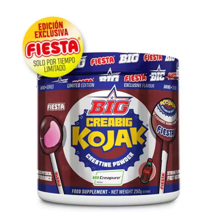BIG - CREABIG CREATINA CREAPURE® KOJAK COLA EDICIÓN LIMITADA - MONOHIDRATO 250g - 1